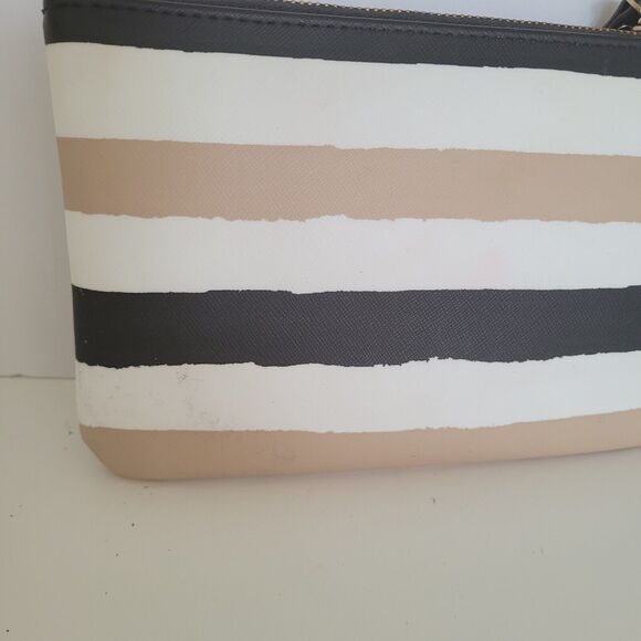 Kate Spade Lolly Grant Street Grainy Vinyl Bag Wristlet Clutch Wallet New Defect - Picture 6 of 7